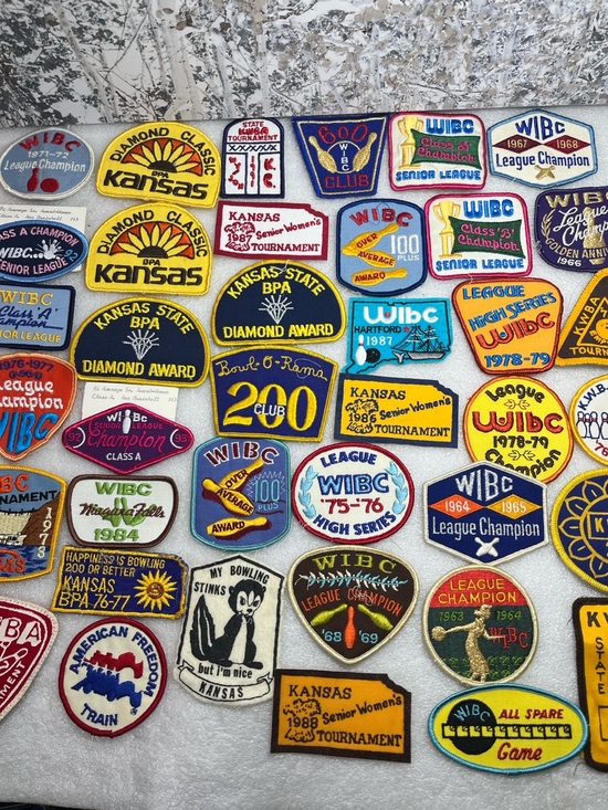 Assorted Accessories - Patches Vintage Lot (39 patches) 60s,70s,80s & 90s